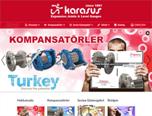 Tablet Screenshot of karasus.com